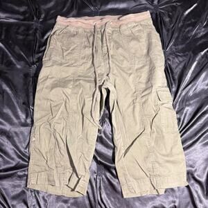 Kiwi fresh vintage cargo capri